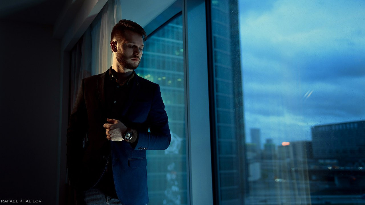 МУЖСКОЙ ПОРТРЕТ. Фотограф в Москве Рафаэль Халилов