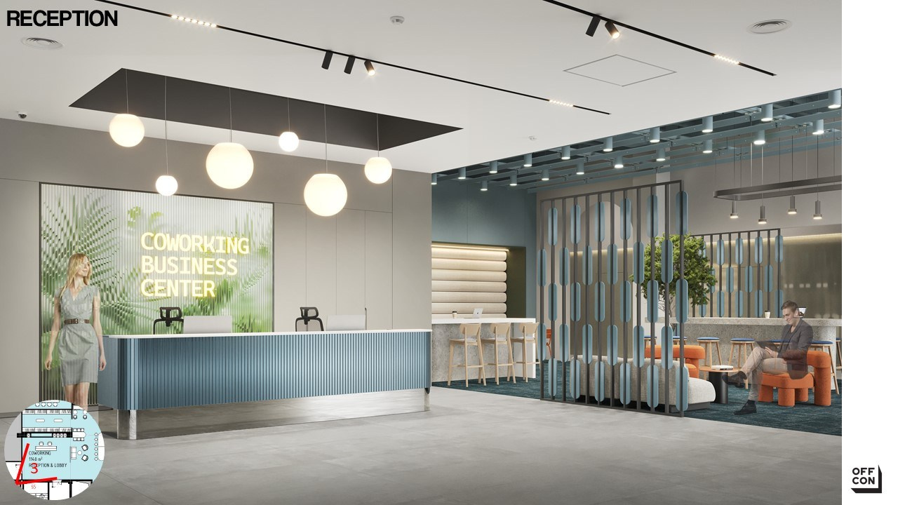 Офис/ ТЦ. Архитектура и интерьер