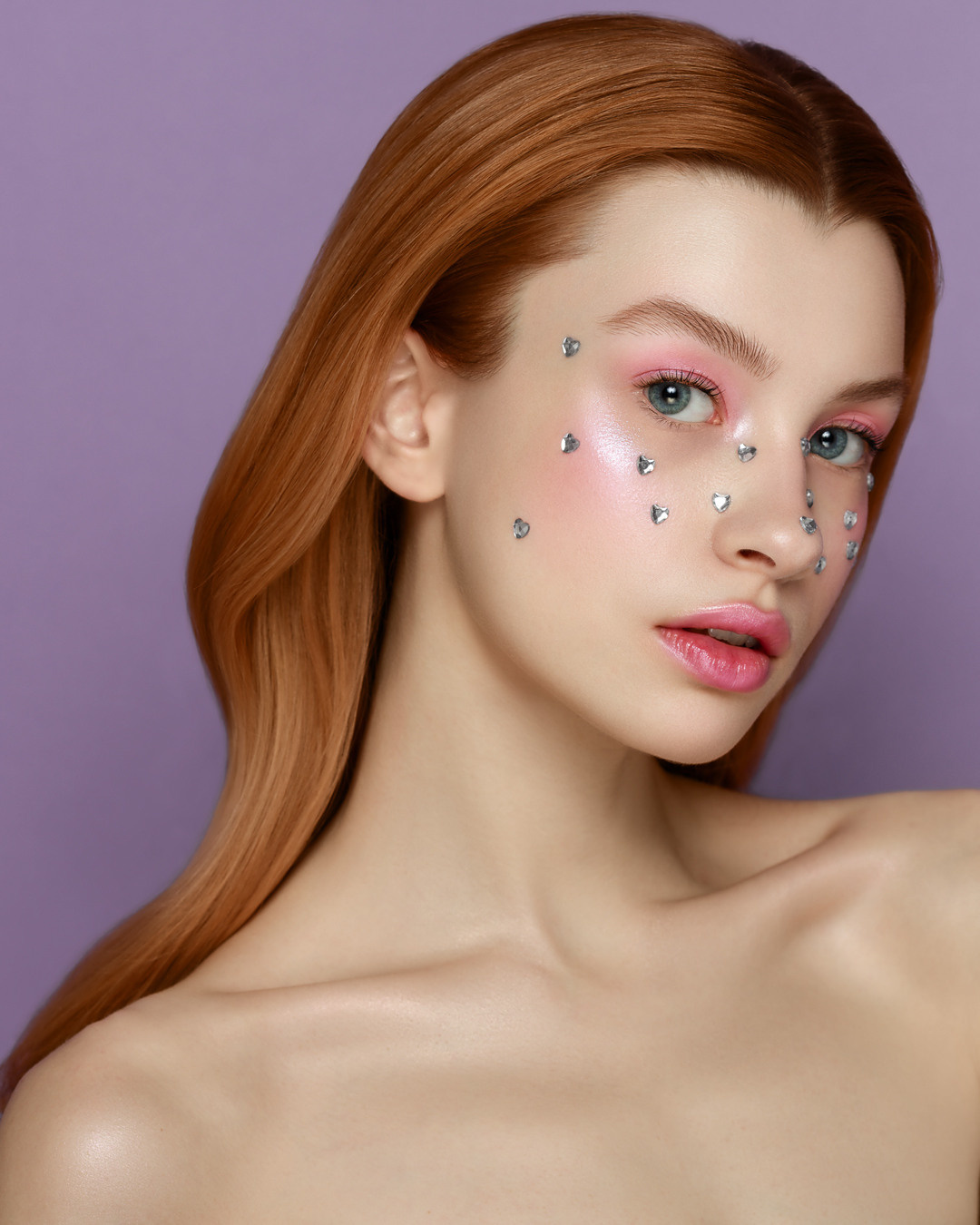 Ретушь бьюти портрета 