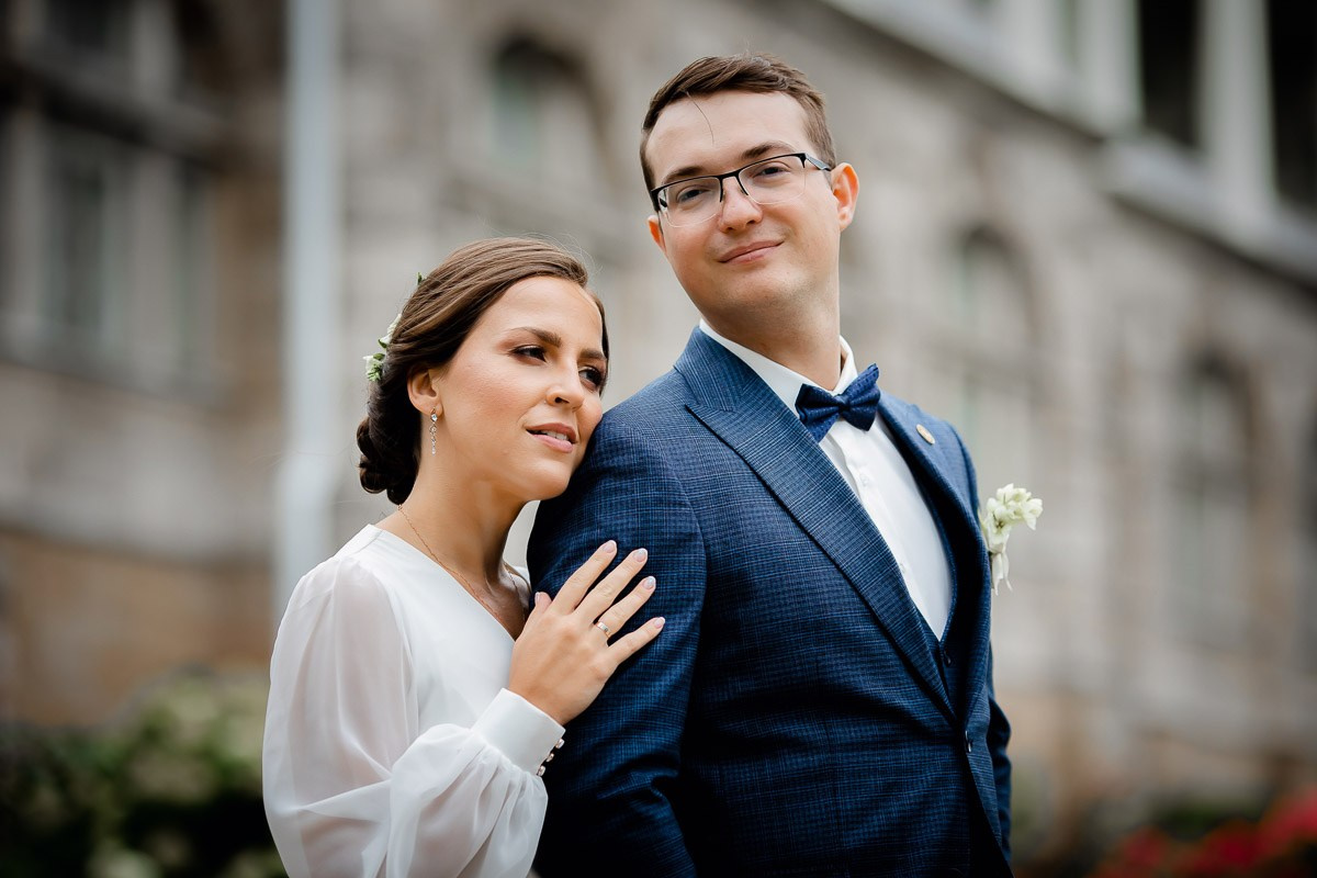 Жених и невеста. Екатерининский парк в Пушкине.