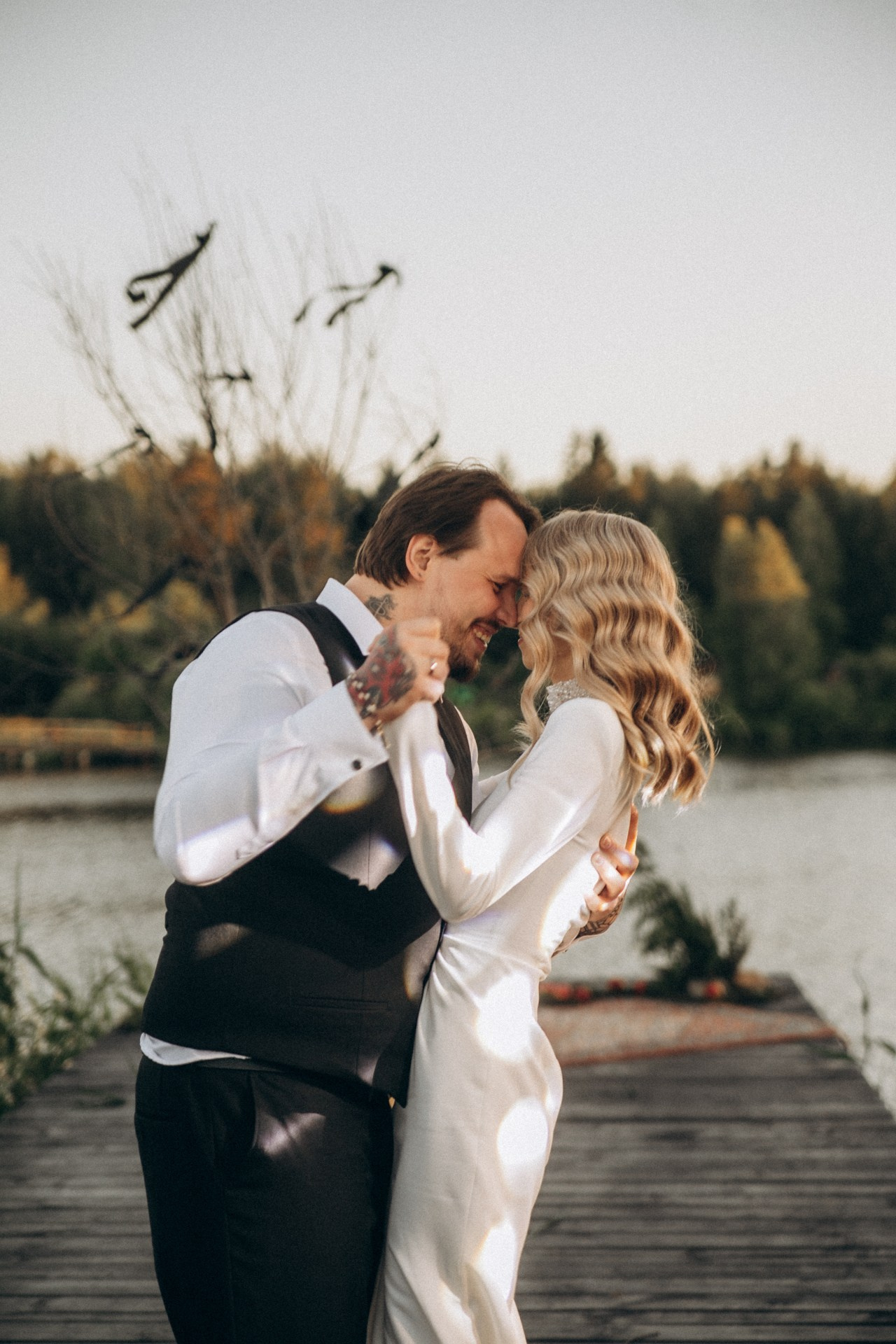 Свадьба Андрея и Насти за городом. Свадебный и семейный фотограф в Нижнем Новгороде Мезенцев Андрей