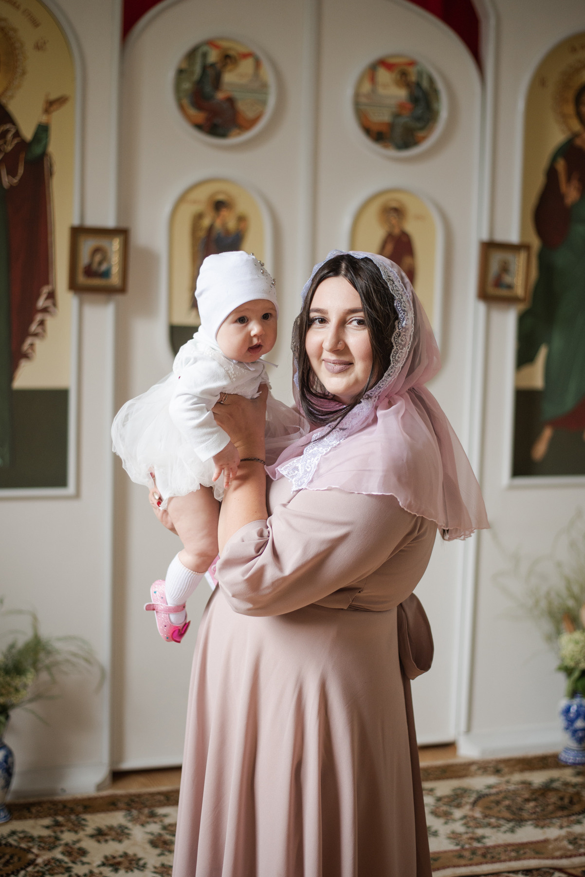 Таинство крещения. Фотограф Татьяна Ульянова. Съёмка выписки из роддома, Таинства Крещения