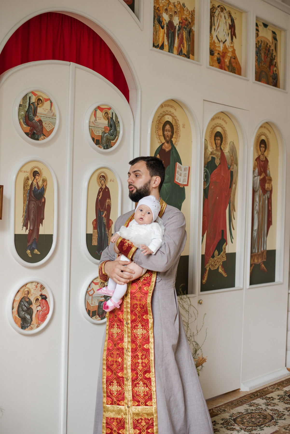 Таинство крещения. Фотограф Татьяна Ульянова. Съёмка выписки из роддома, Таинства Крещения