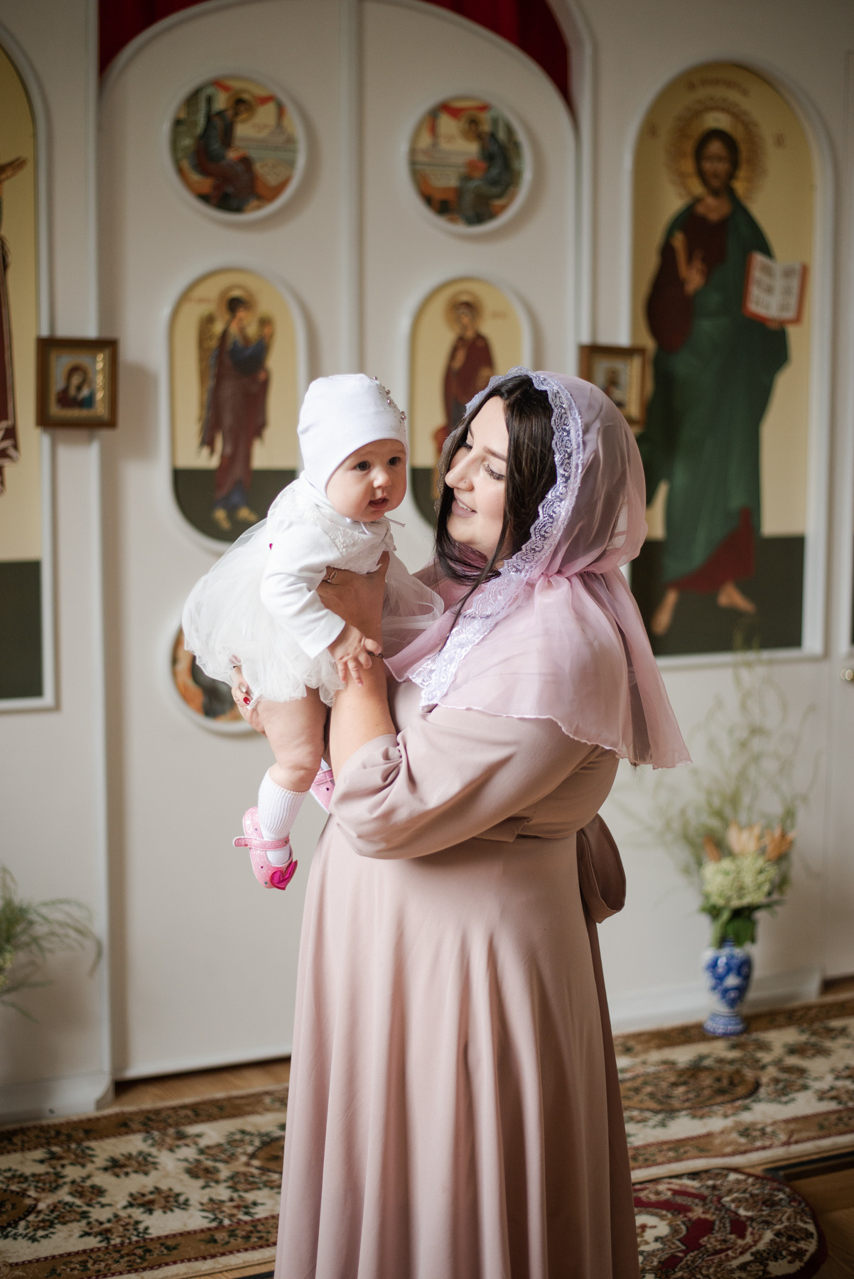 Таинство крещения. Фотограф Татьяна Ульянова. Съёмка выписки из роддома, Таинства Крещения