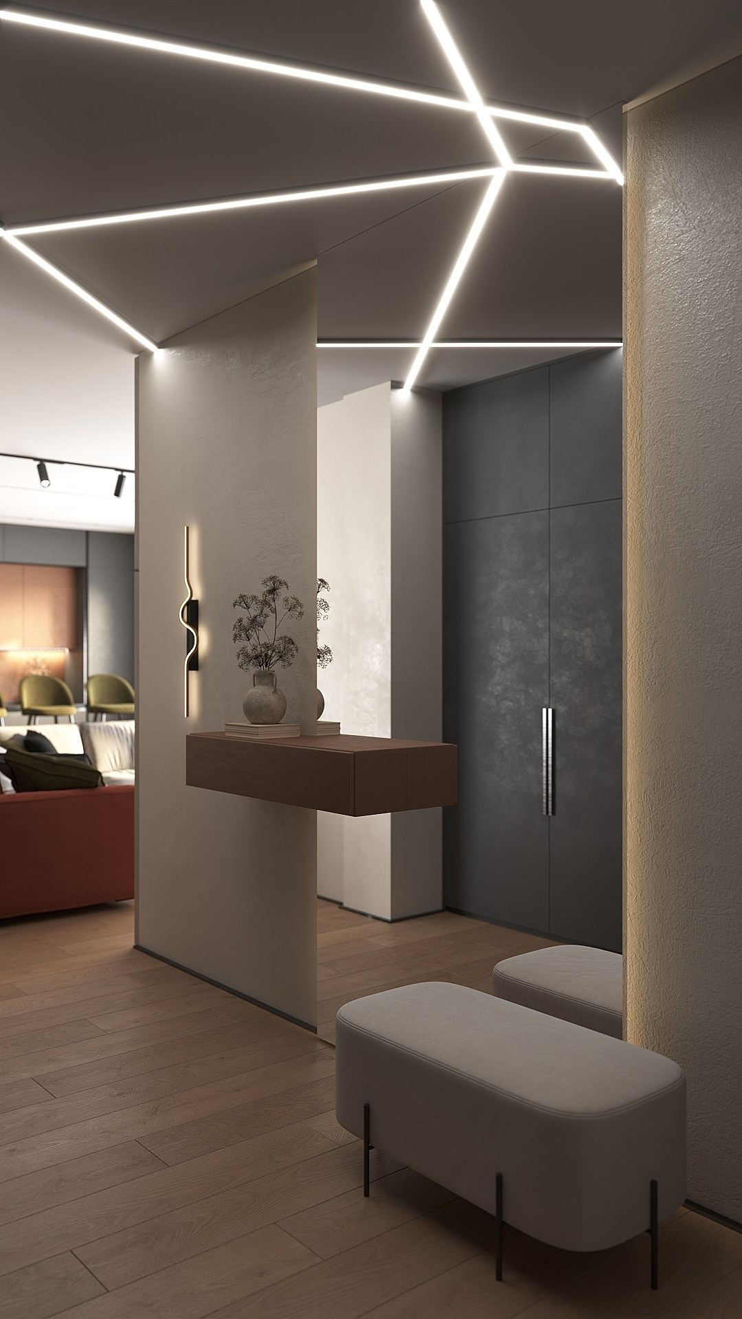 ЖК Хюгге 87 м². БК студия дизайна интерьера