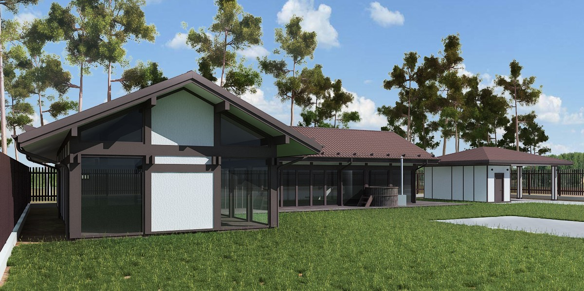 Бассейн в Энколово. Дизайнер в Санкт-Петербурге Дмитрий Цыбулько