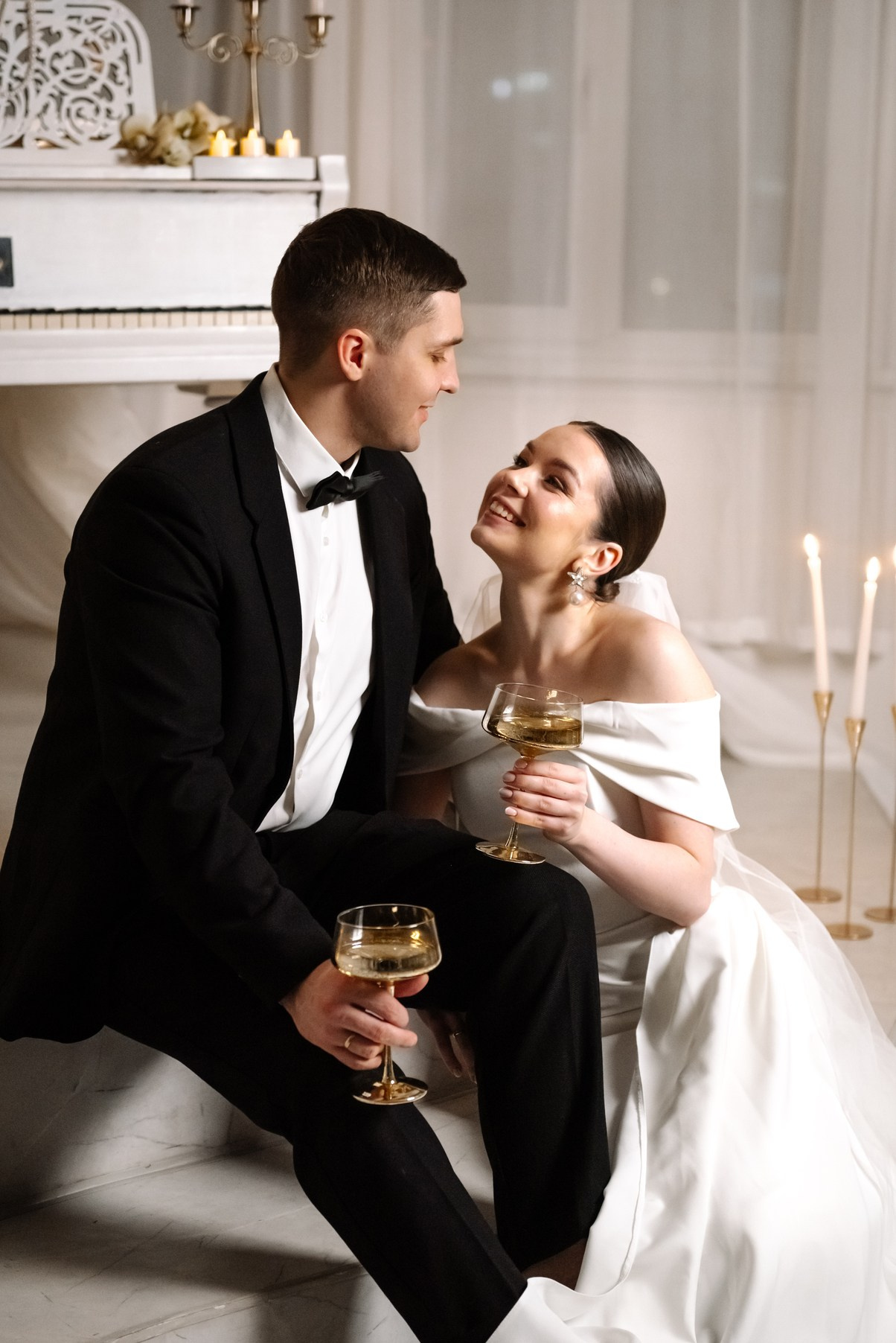 Со свечами. Свадебный и сеейный фотограф в Санкт-Петербурге Елена Худякова