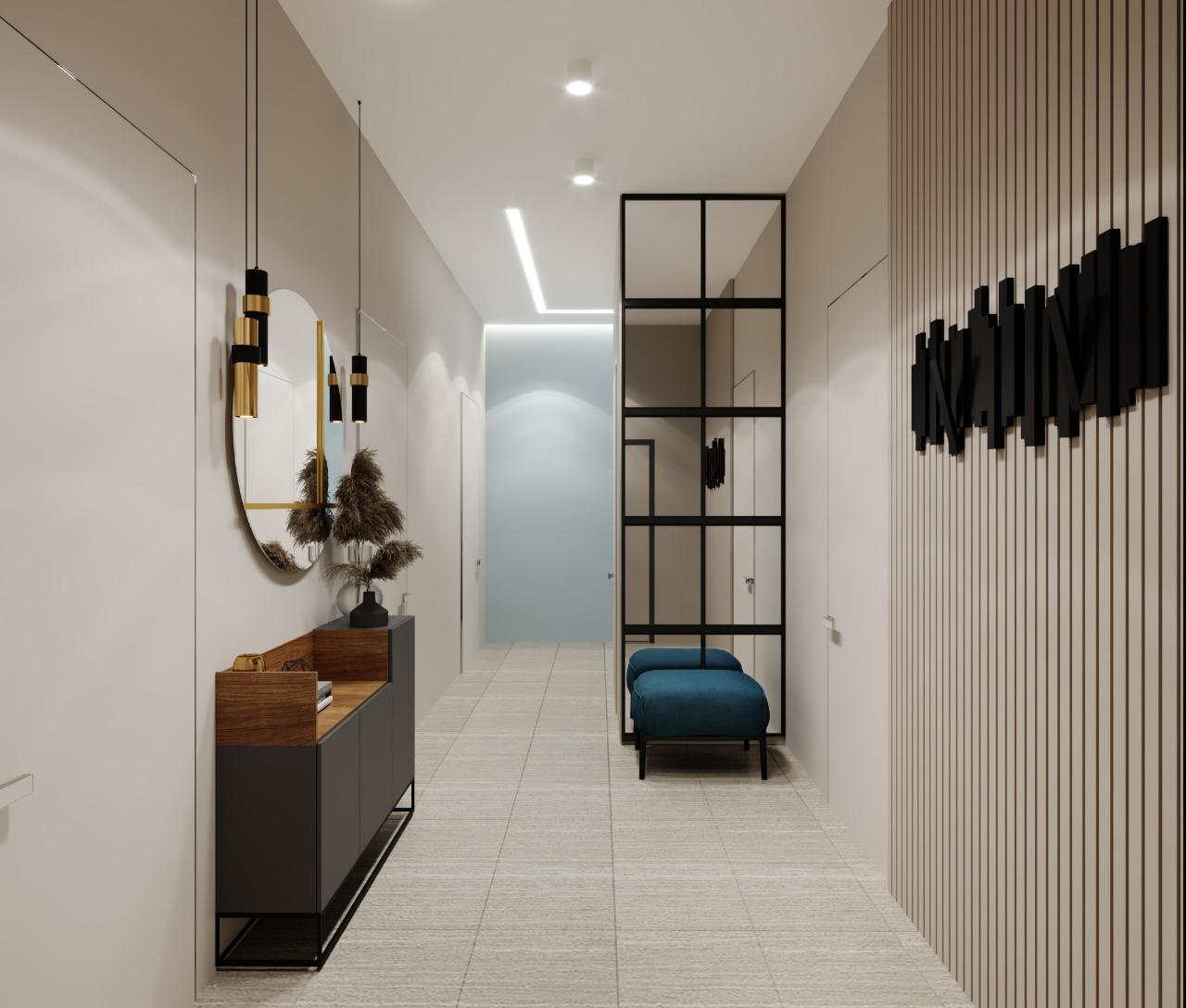 La sera azzurra на ул. Удальцова. Анастасия Сиднева — дизайн интерьеров в Москве