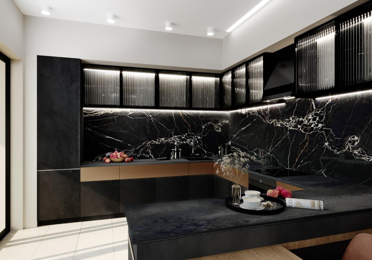 La sera azzurra на ул. Удальцова. Анастасия Сиднева — дизайн интерьеров в Москве