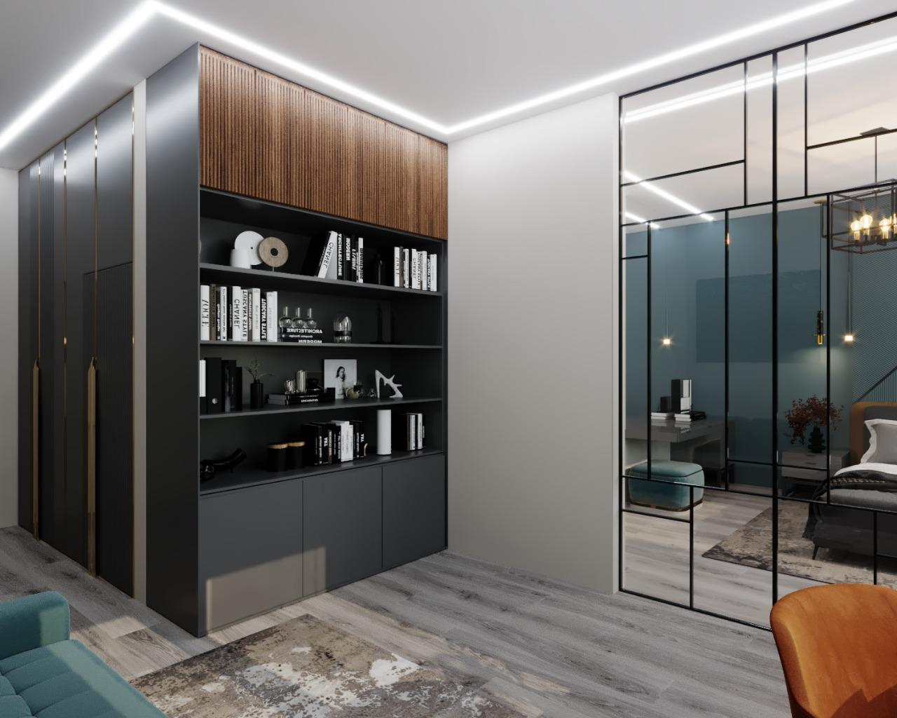 La sera azzurra на ул. Удальцова. Анастасия Сиднева — дизайн интерьеров в Москве