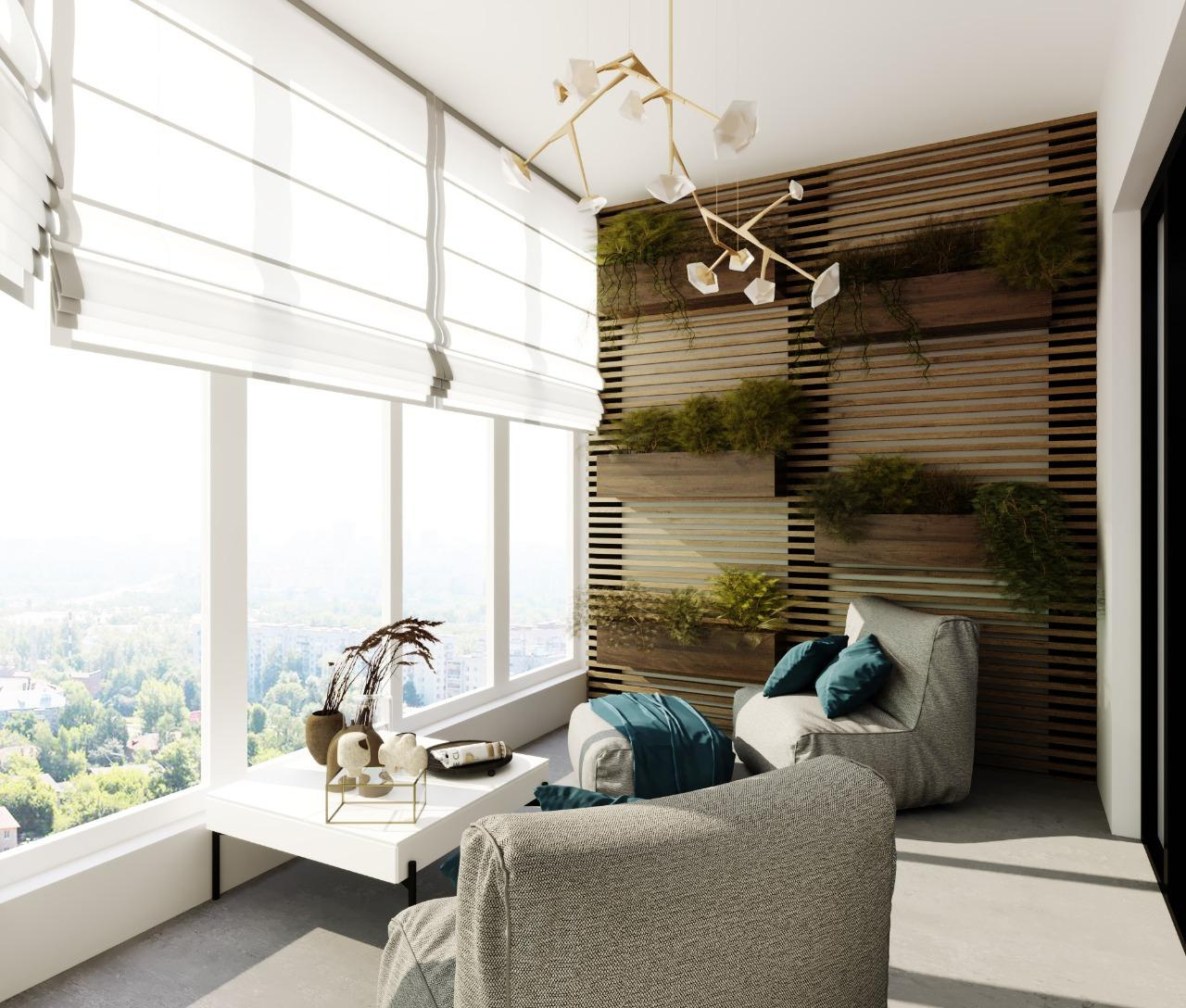 La sera azzurra на ул. Удальцова. Анастасия Сиднева — дизайн интерьеров в Москве