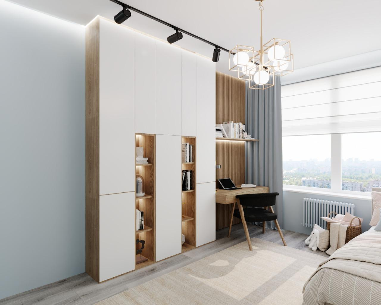 La sera azzurra на ул. Удальцова. Анастасия Сиднева — дизайн интерьеров в Москве