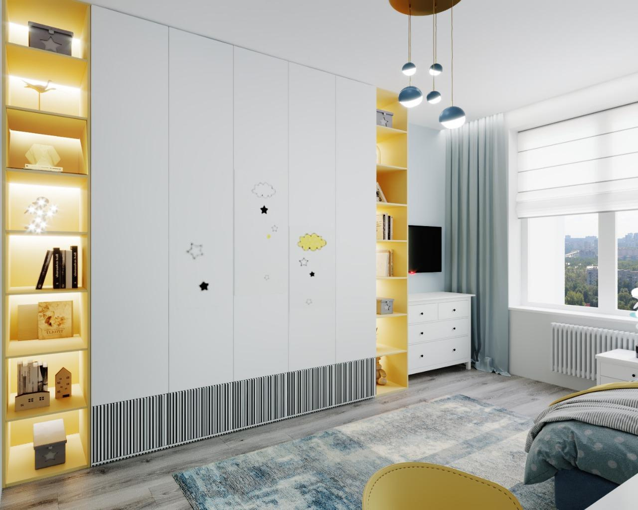 La sera azzurra на ул. Удальцова. Анастасия Сиднева — дизайн интерьеров в Москве