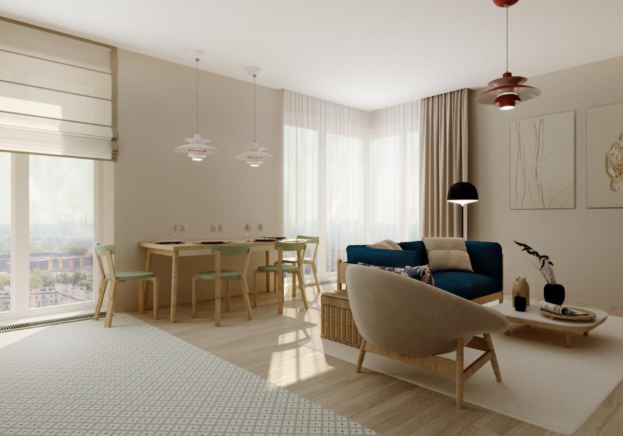 Pure scandinavian на ул. Вавилова. Анастасия Сиднева — дизайн интерьеров в Москве