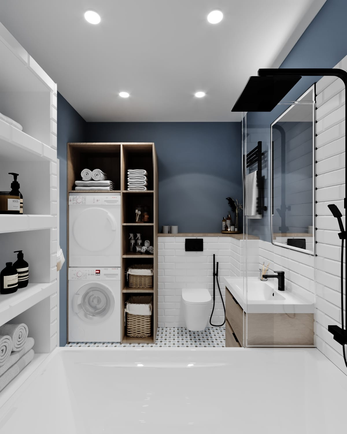 Скандинавская квартира на ул. Демьяна Бедного. Анастасия Сиднева — дизайн интерьеров в Москве