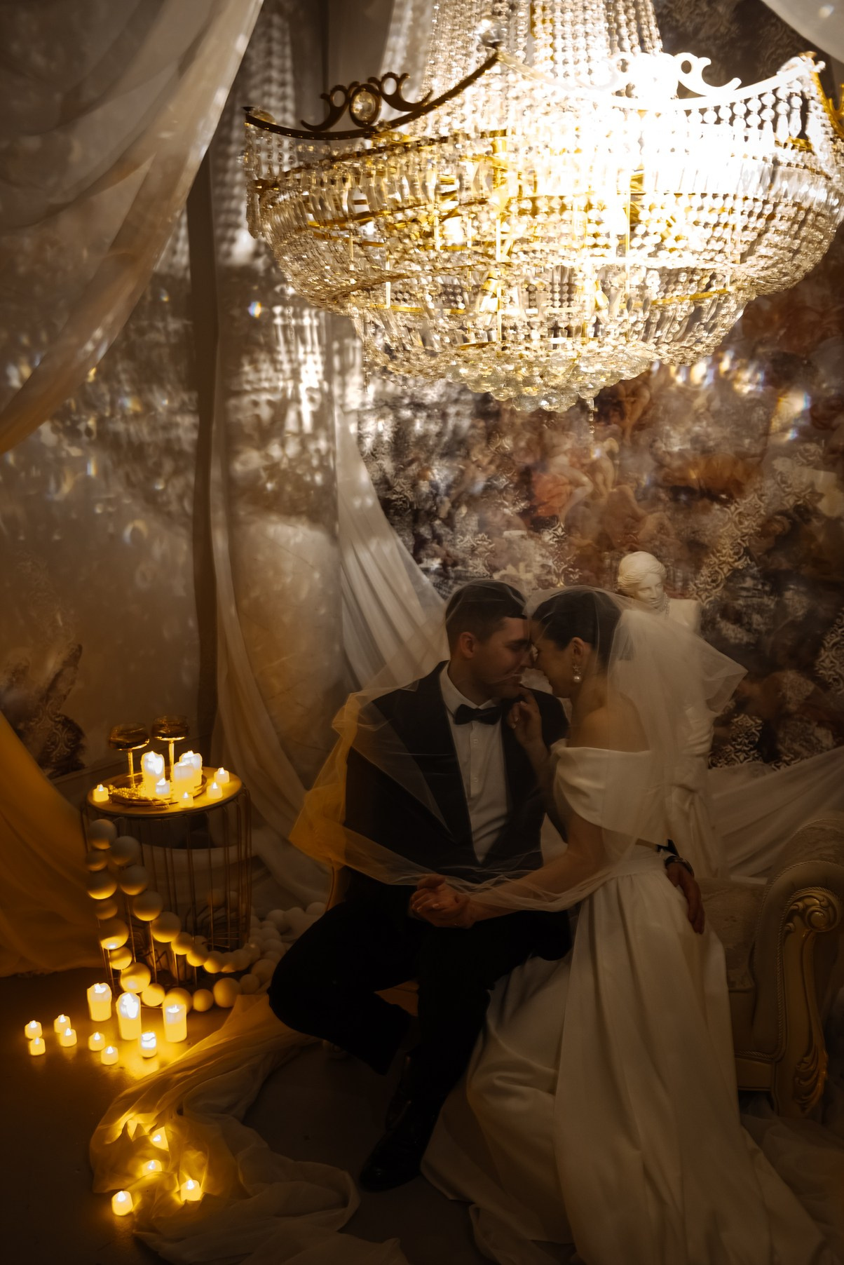 Со свечами. Свадебный и сеейный фотограф в Санкт-Петербурге Елена Худякова