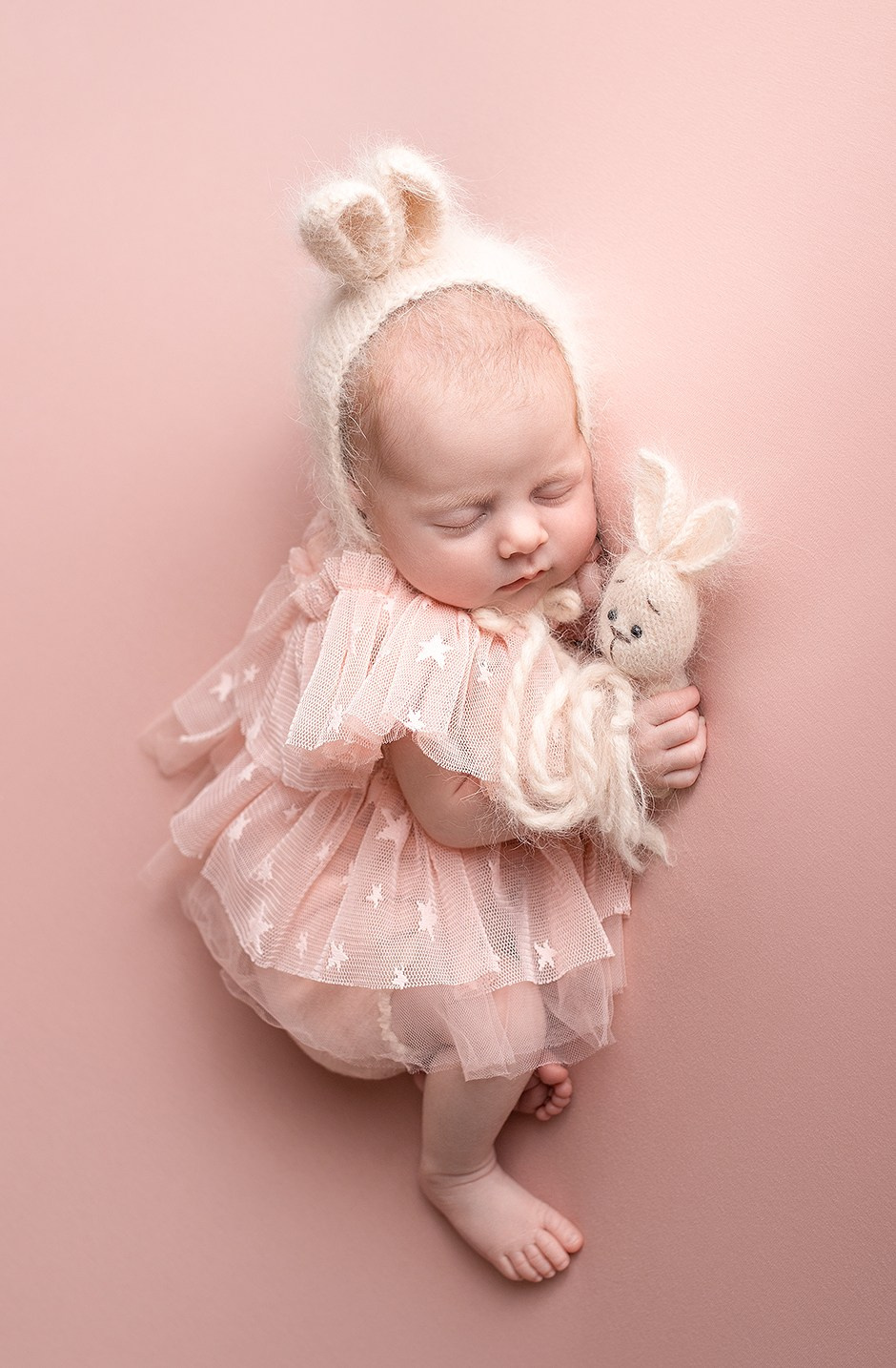 Newborn съёмка Анюты. Фотограф новорождённых и малышей до года в Москве и Московской области