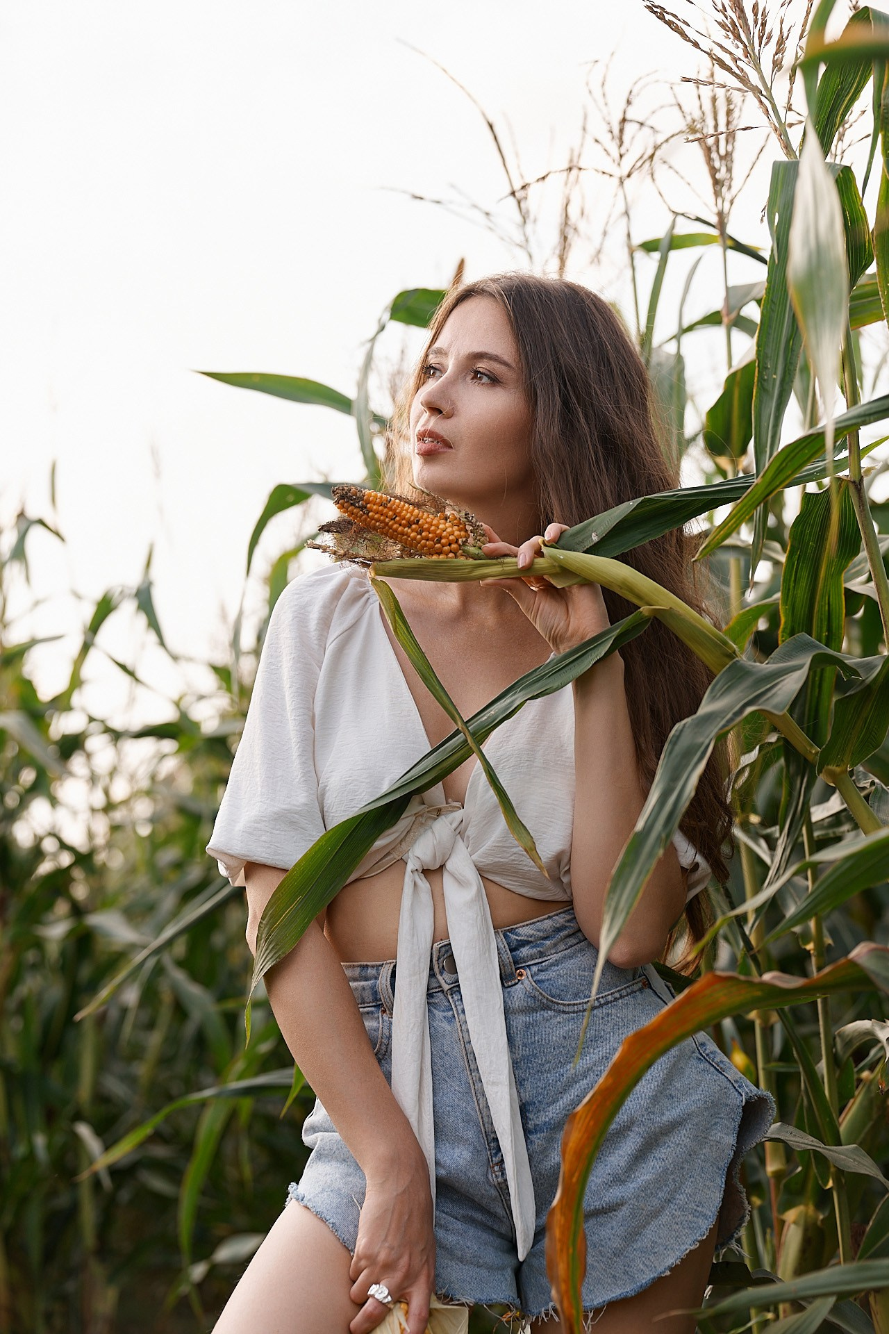 София в кукурузе. Репортажный фотограф в Кирове Сергей Дудин