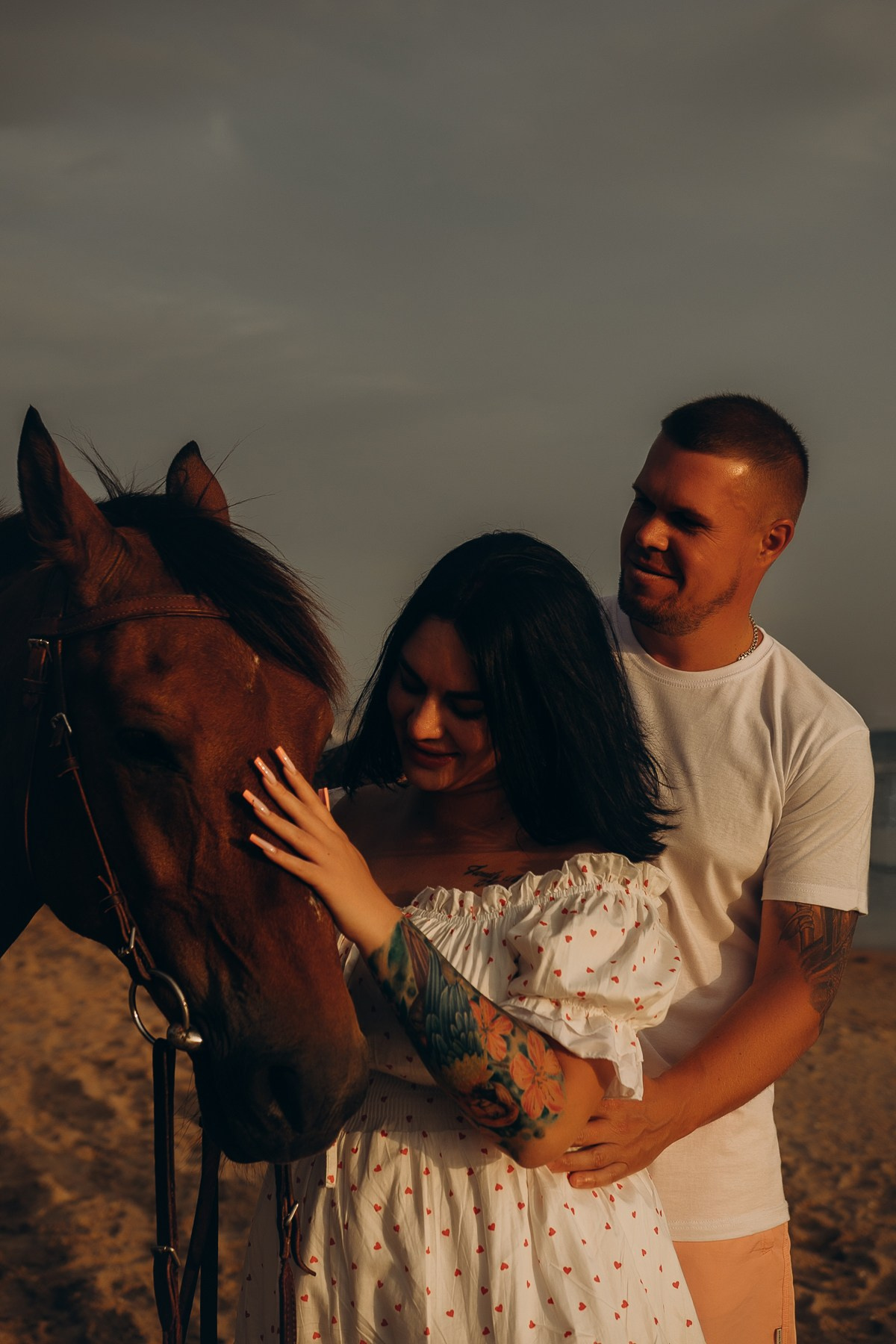 Егор и Елена — море, закат и любовь. Семейный фотограф Новороссийск, Анапа, Геленджик — Юлия Давыдова