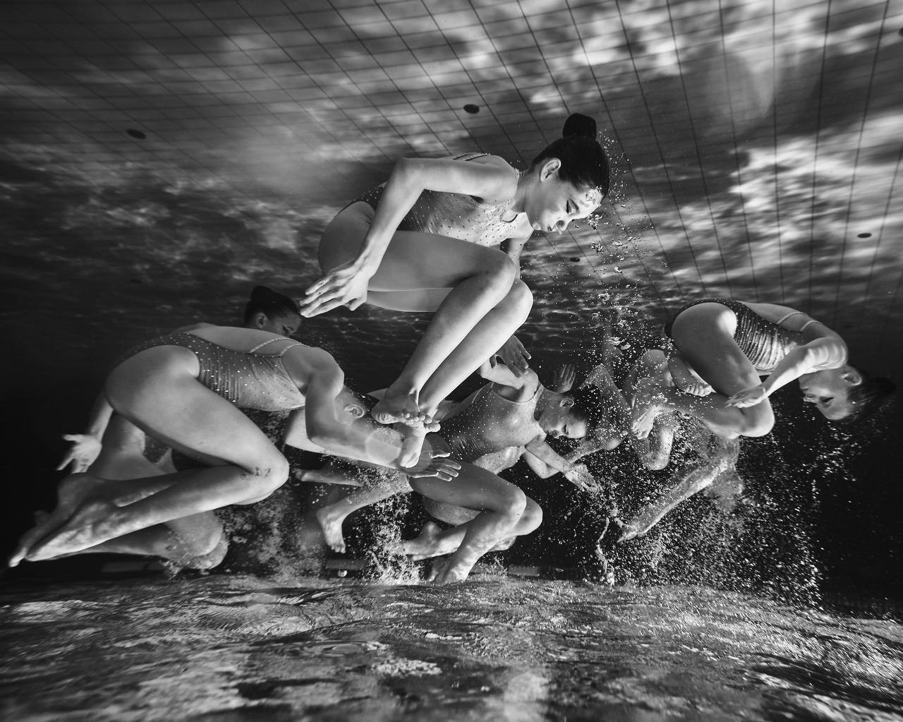 Подводная Фотосессия для команды синхронного плавания. Профессиональный фотограф в Москве — Максим Дьяконов