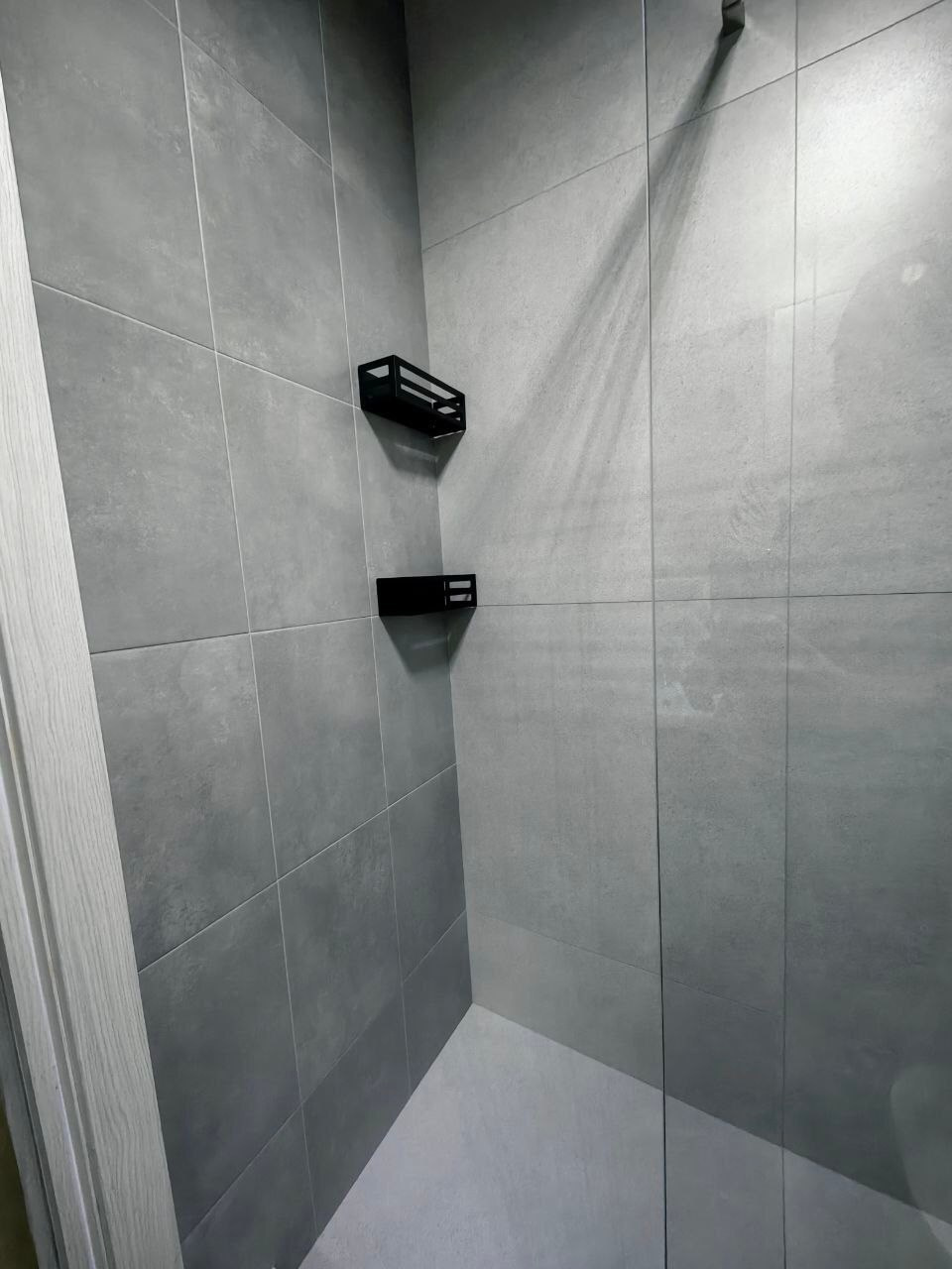 Ванная комната (ул. Сибгата Хакима д. 40). Ремонт санузла, туалета, ванной под ключ в Казани. Укладка плитки