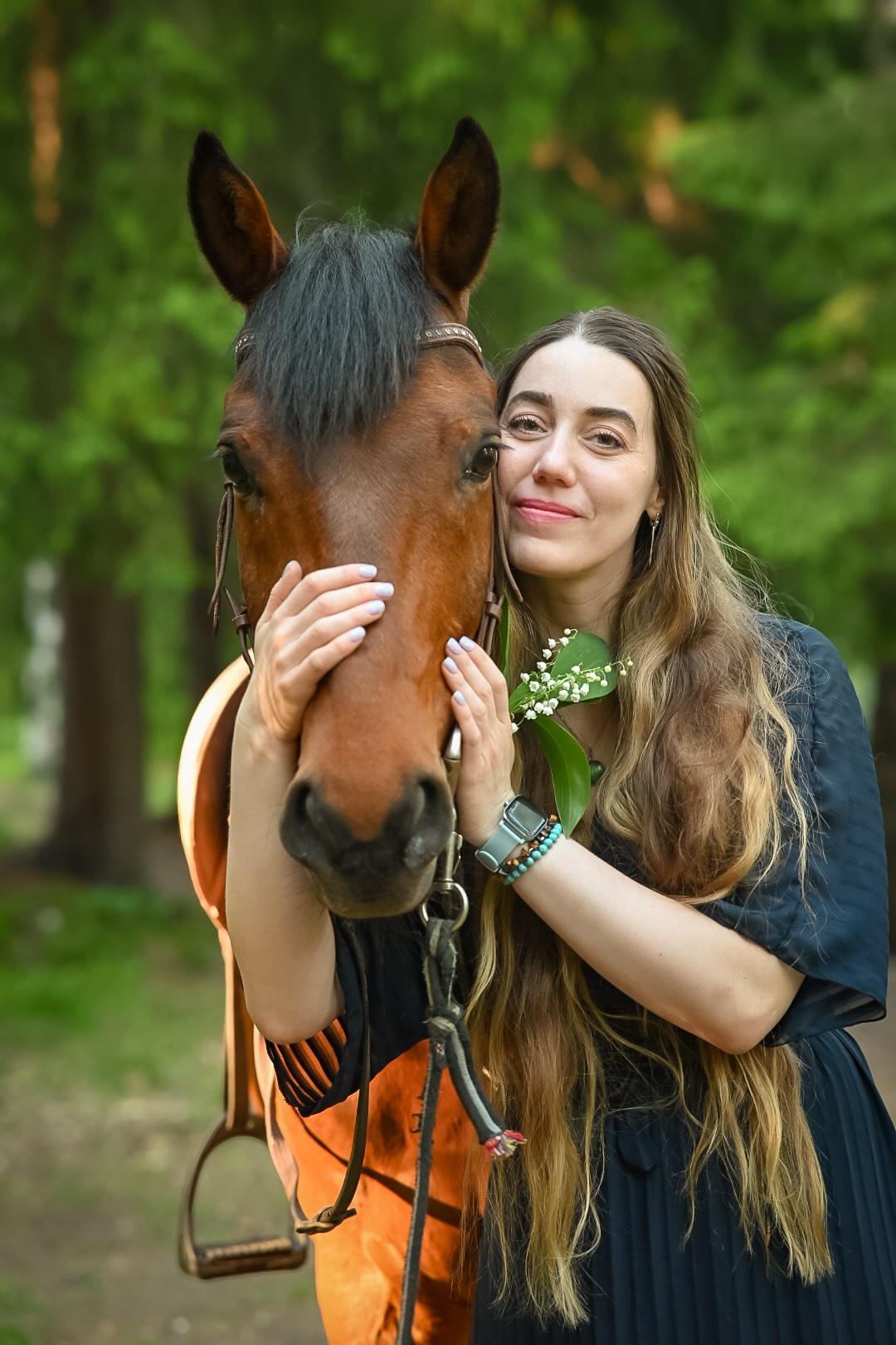 Фотопрогулка верхом. LifeStyle фотограф Анна Воробьёва Санкт-Петербург