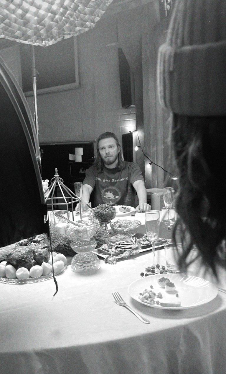 CHAYKA BAND — NEW YEAR CLIP BACKSTAGE. Фотография для артистов