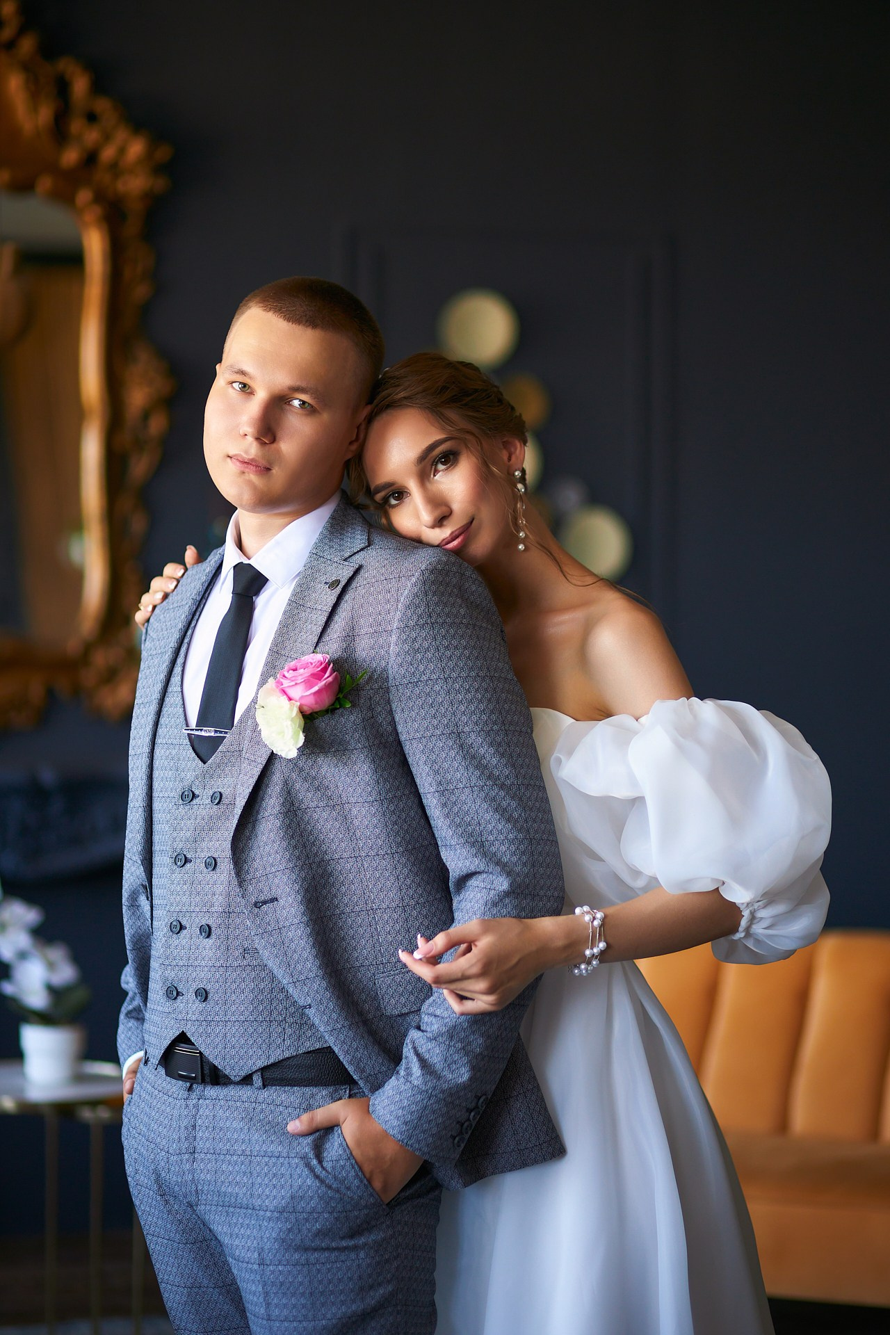 Свадебная фотосессия в Оренбурге, свадебная фотосессия в студии Оренбург, свадебный фотограф Оренбург. Свадебный фотограф в Оренбурге Елена Рязапова