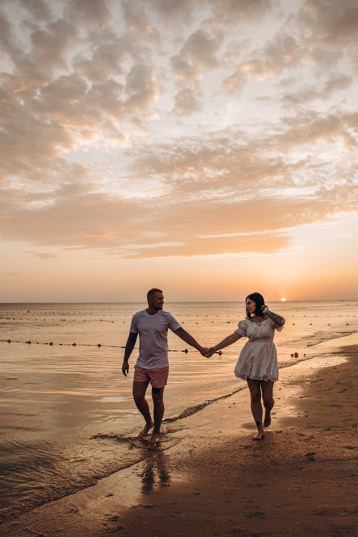 Егор и Елена — море, закат и любовь. Семейный фотограф Новороссийск, Анапа, Геленджик — Юлия Давыдова
