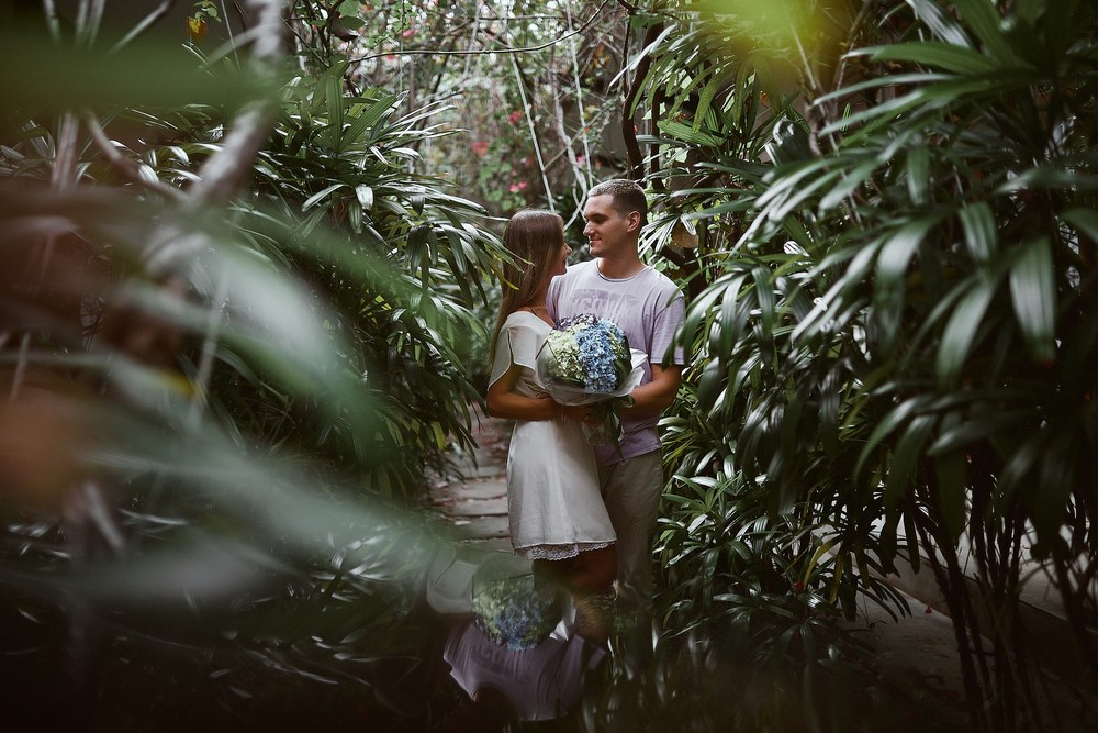 Фотосессия Love-story в джунглях на Бали