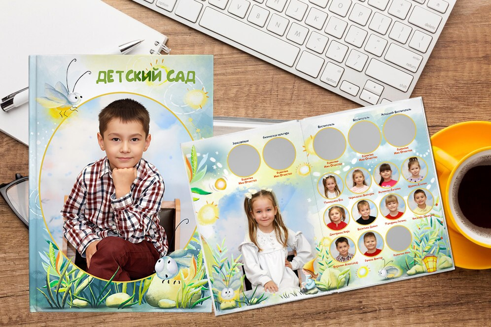 Medlori Выпускной альбом для детского сада. Medlori fotobook Выпускные альбомы в Липецке Лариса Медведева