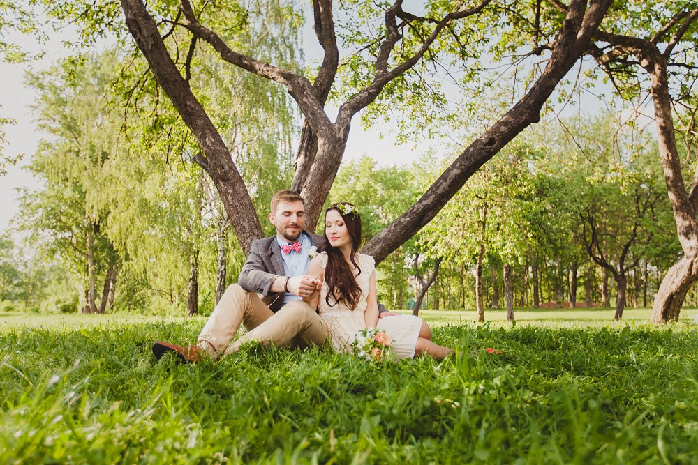 Катя и Виталик. Лавстори и свадебная прогулка. Фотограф в Варшаве Анна Розова