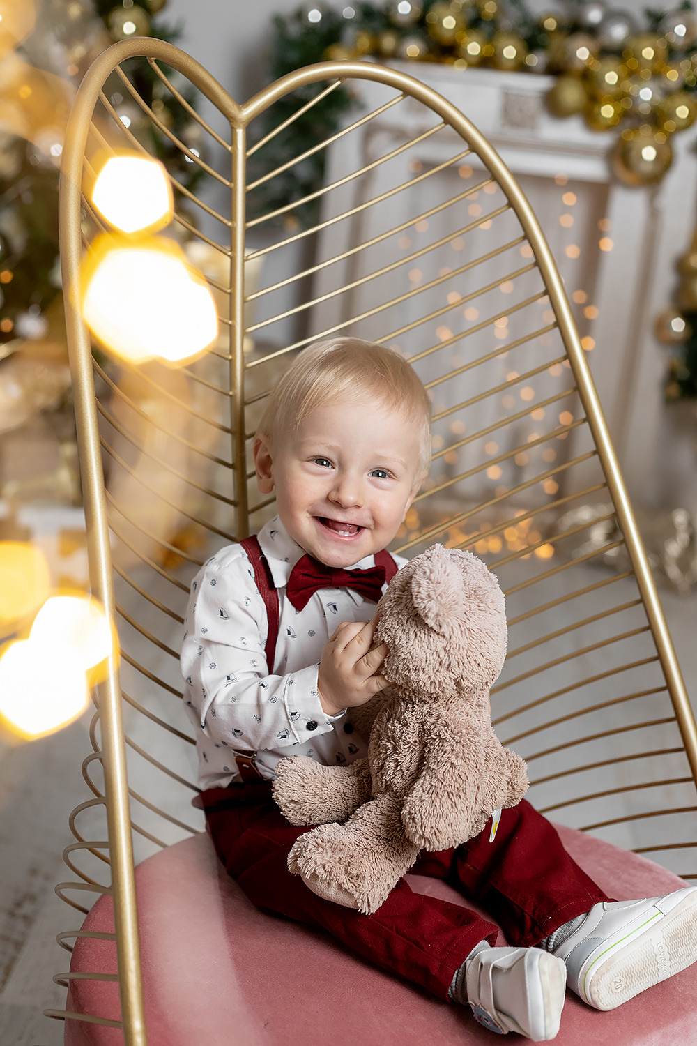 Кемаль в студии, 1 годик. Семейный и свадебный фотограф в Перми