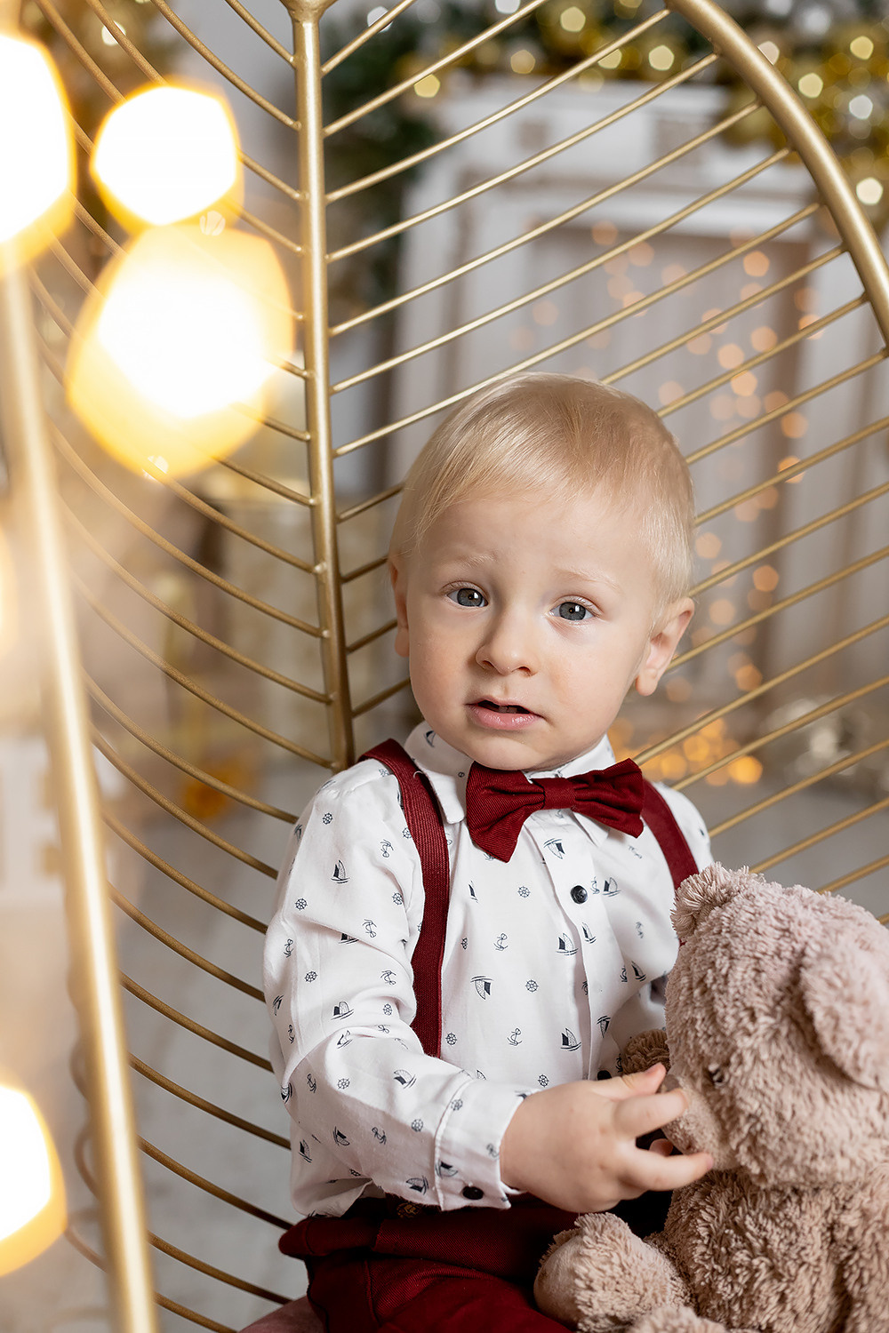 Кемаль в студии, 1 годик. Семейный и свадебный фотограф в Перми