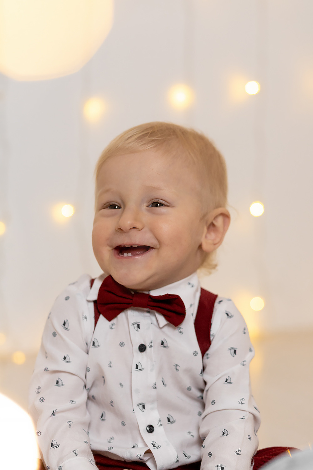 Кемаль в студии, 1 годик. Семейный и свадебный фотограф в Перми