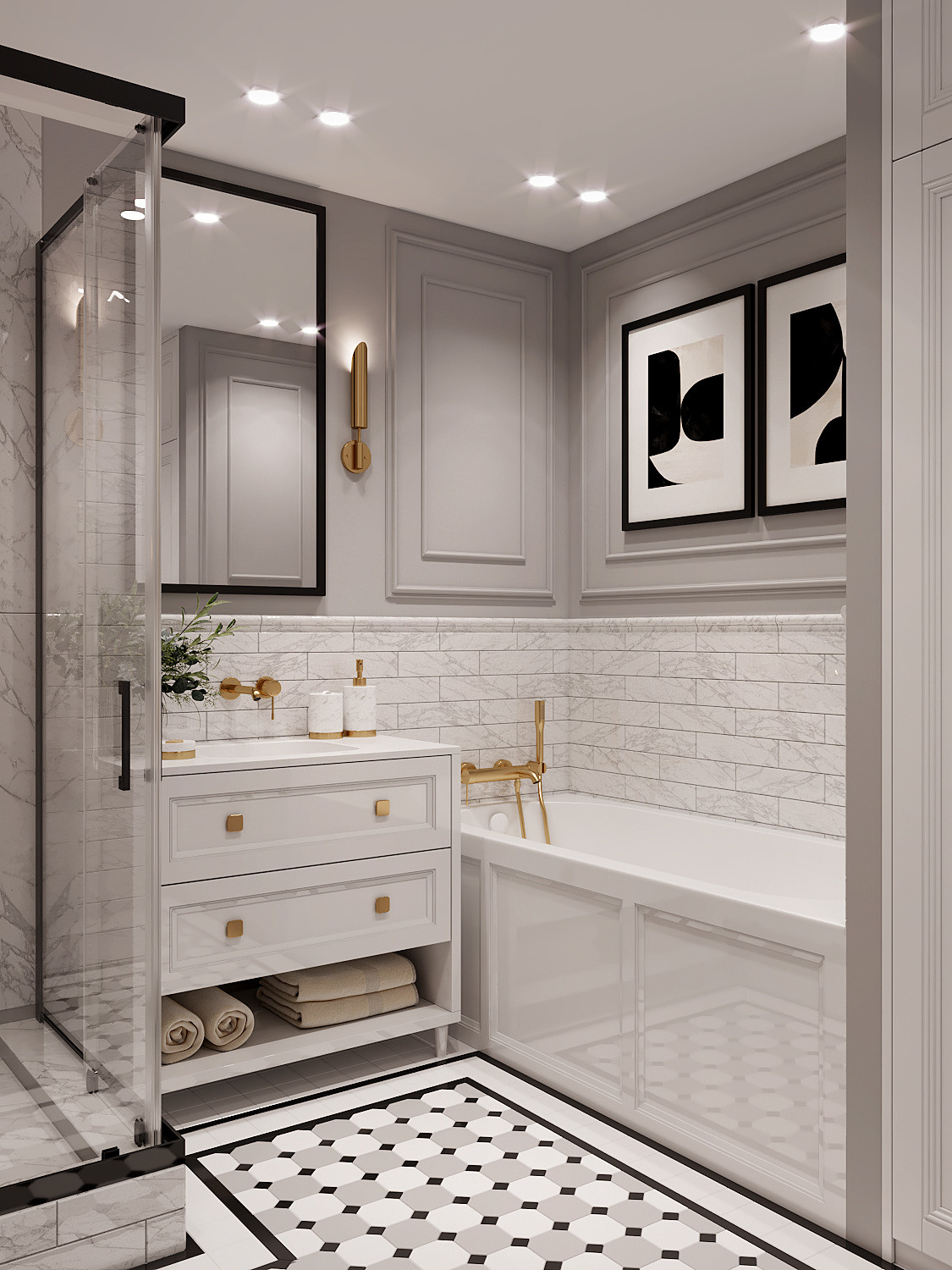 ЖК Береговой. Дизайн интерьера в Москве