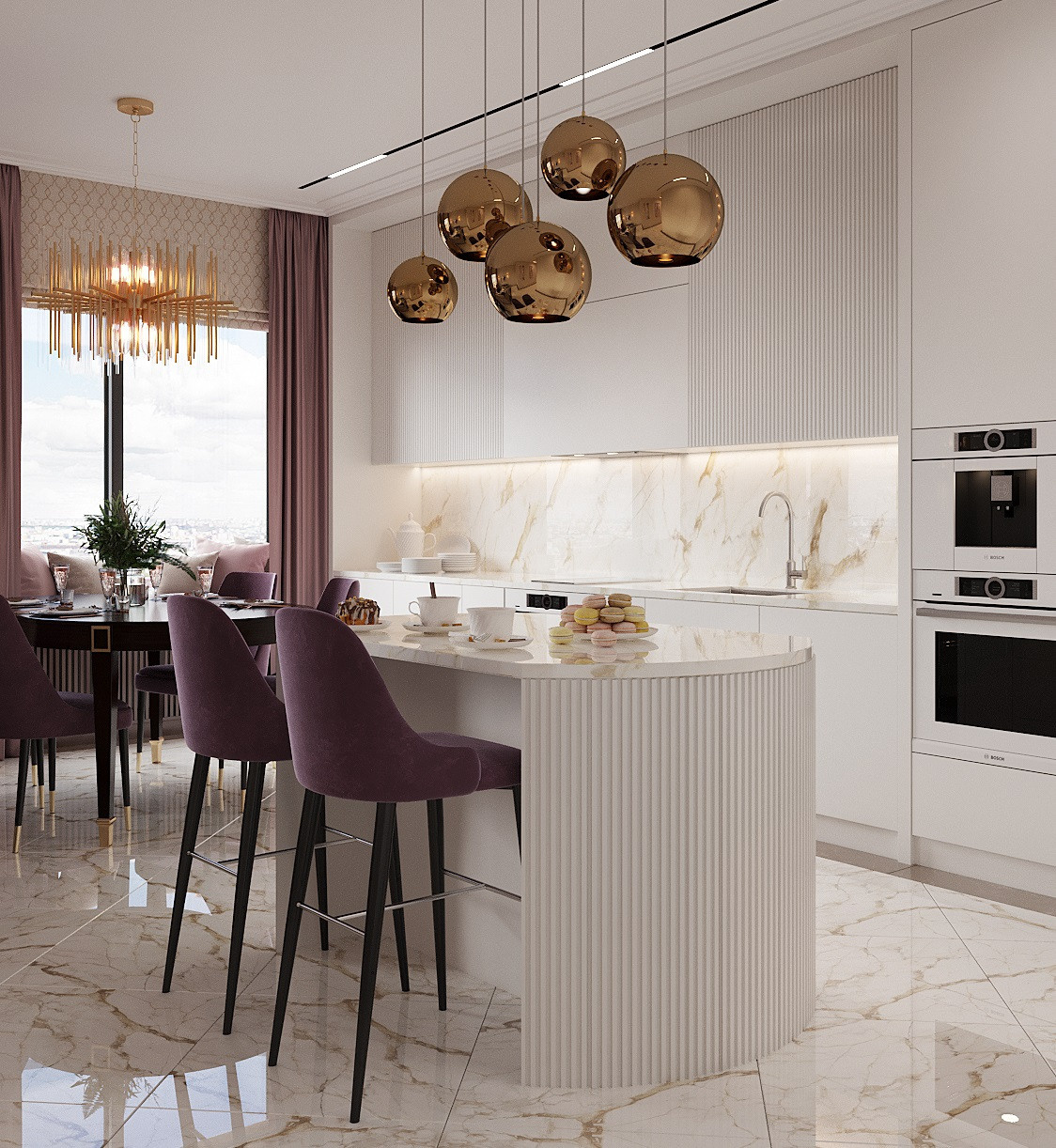 ЖК Береговой 2. Дизайн интерьера в Москве