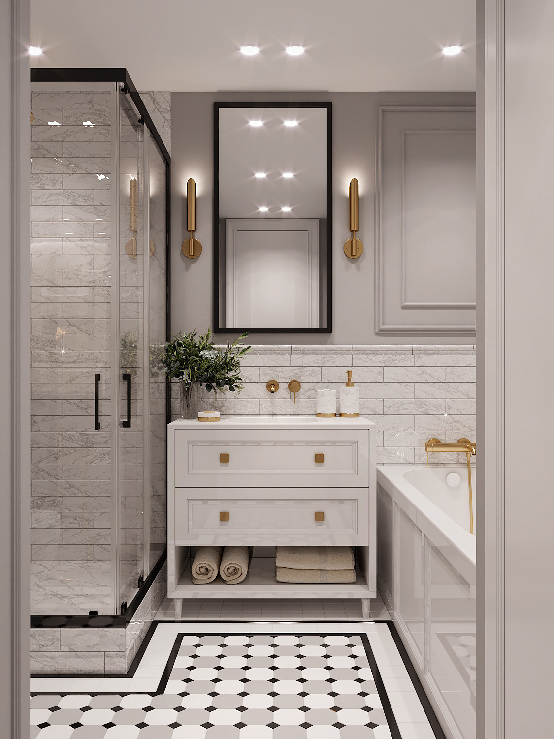 ЖК Береговой. Дизайн интерьера в Москве