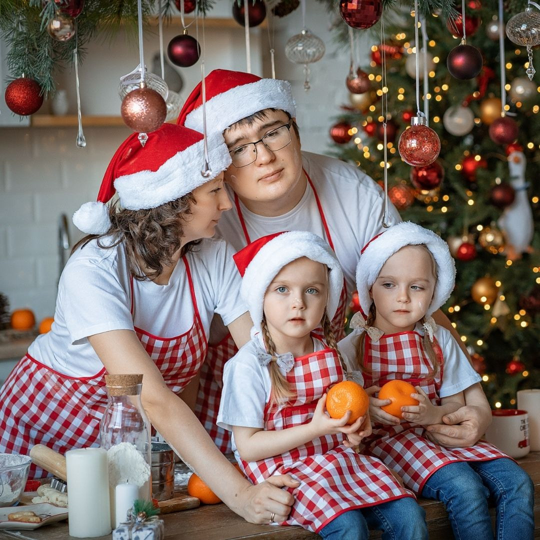 Рождественское печенье. Семейный и детский фотограф в Хабаровске Анна Гриневич