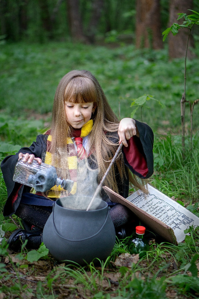 ГАРРИ ПОТТЕР в Запретном лесу. Семейный и детский фотограф в Хабаровске Анна Гриневич