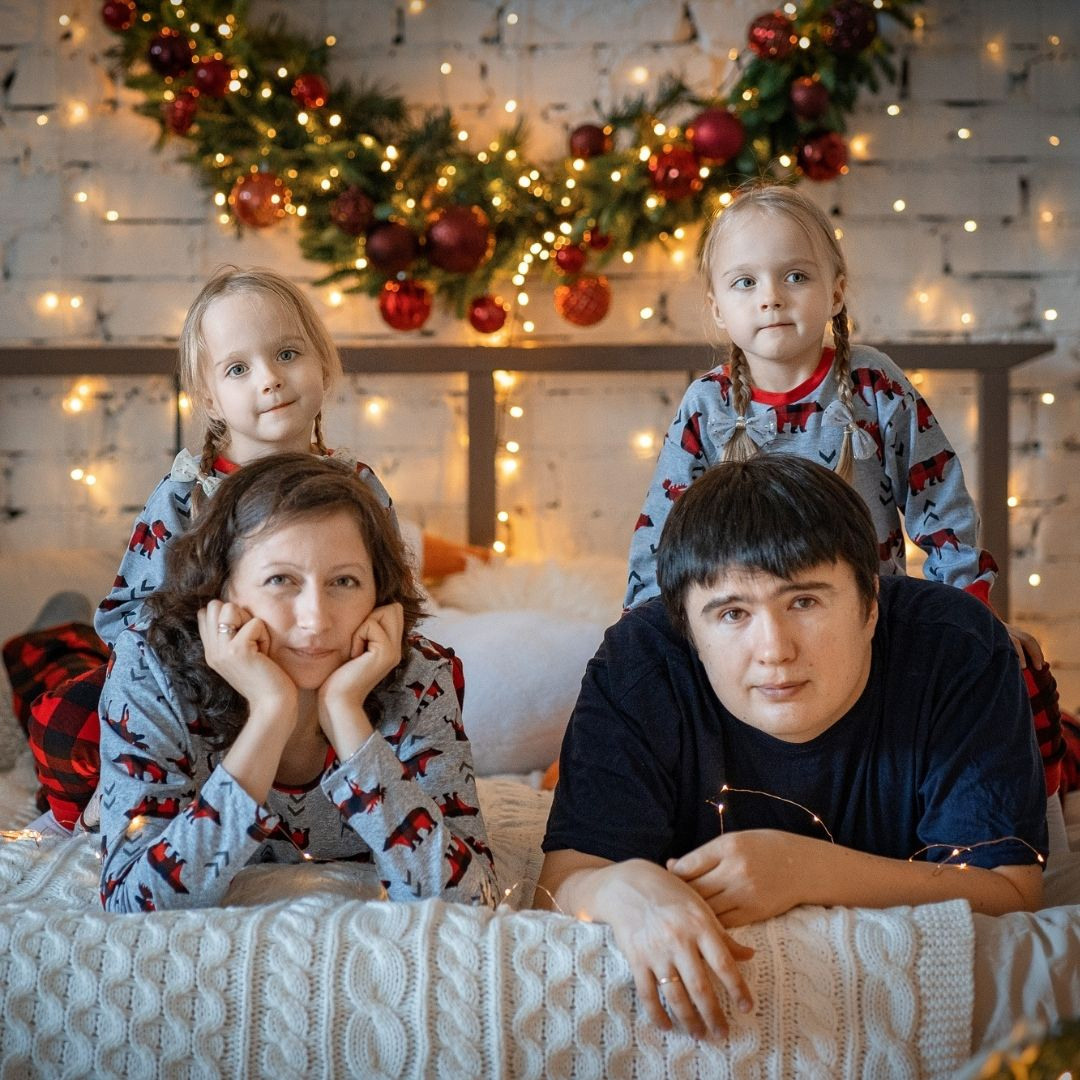 Рождественское печенье. Семейный и детский фотограф в Хабаровске Анна Гриневич