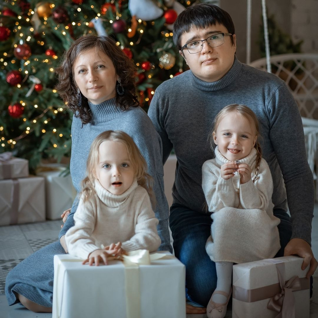 Рождественское печенье. Семейный и детский фотограф в Хабаровске Анна Гриневич