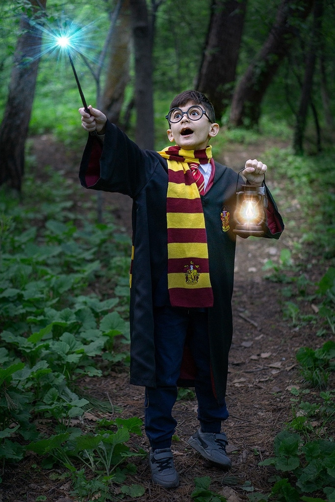 ГАРРИ ПОТТЕР в Запретном лесу. Семейный и детский фотограф в Хабаровске Анна Гриневич