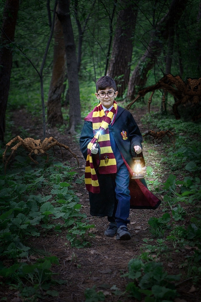 ГАРРИ ПОТТЕР в Запретном лесу. Семейный и детский фотограф в Хабаровске Анна Гриневич