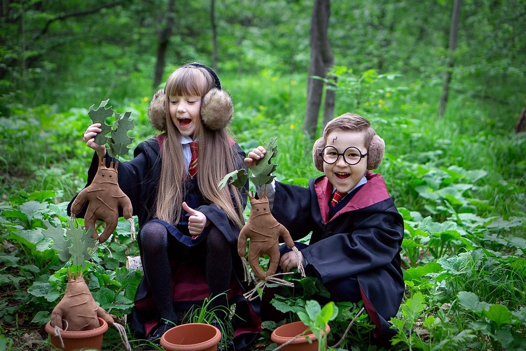 ГАРРИ ПОТТЕР в Запретном лесу. Семейный и детский фотограф в Хабаровске Анна Гриневич