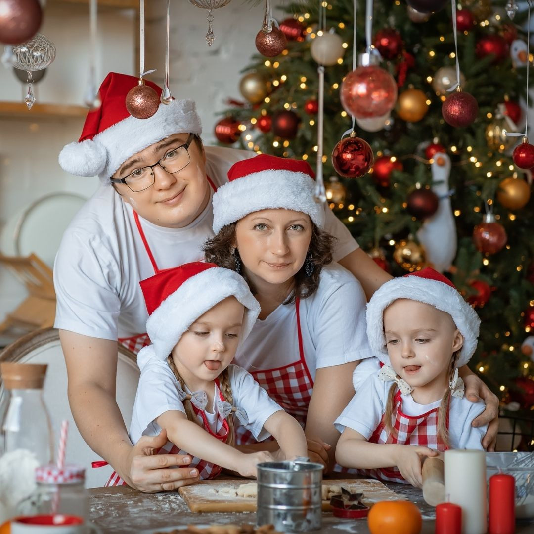 Рождественское печенье. Семейный и детский фотограф в Хабаровске Анна Гриневич