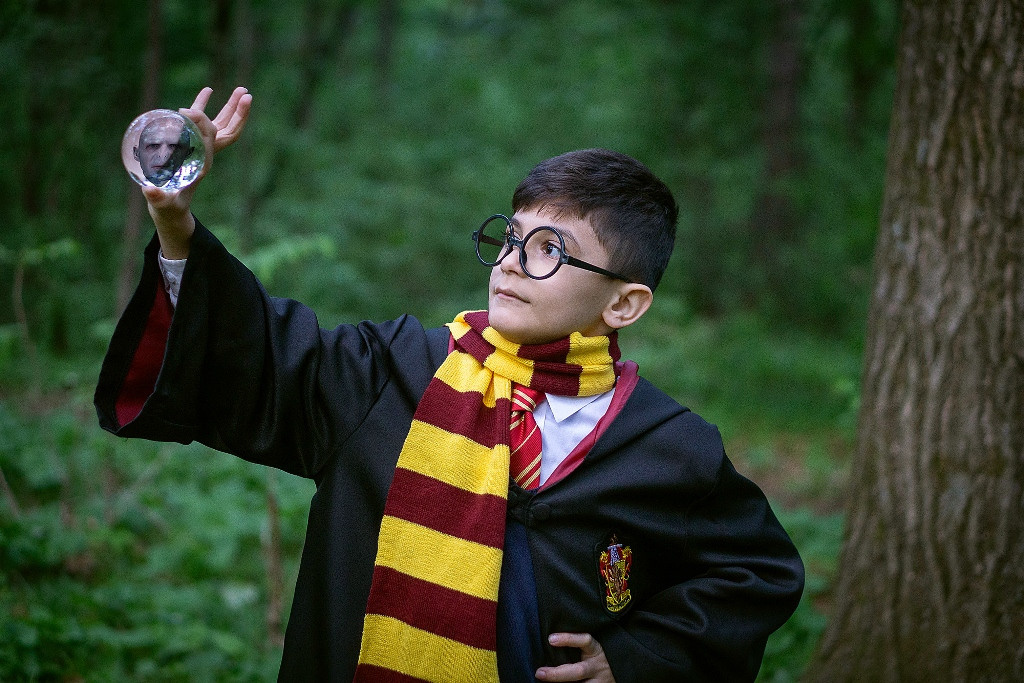 ГАРРИ ПОТТЕР в Запретном лесу. Семейный и детский фотограф в Хабаровске Анна Гриневич