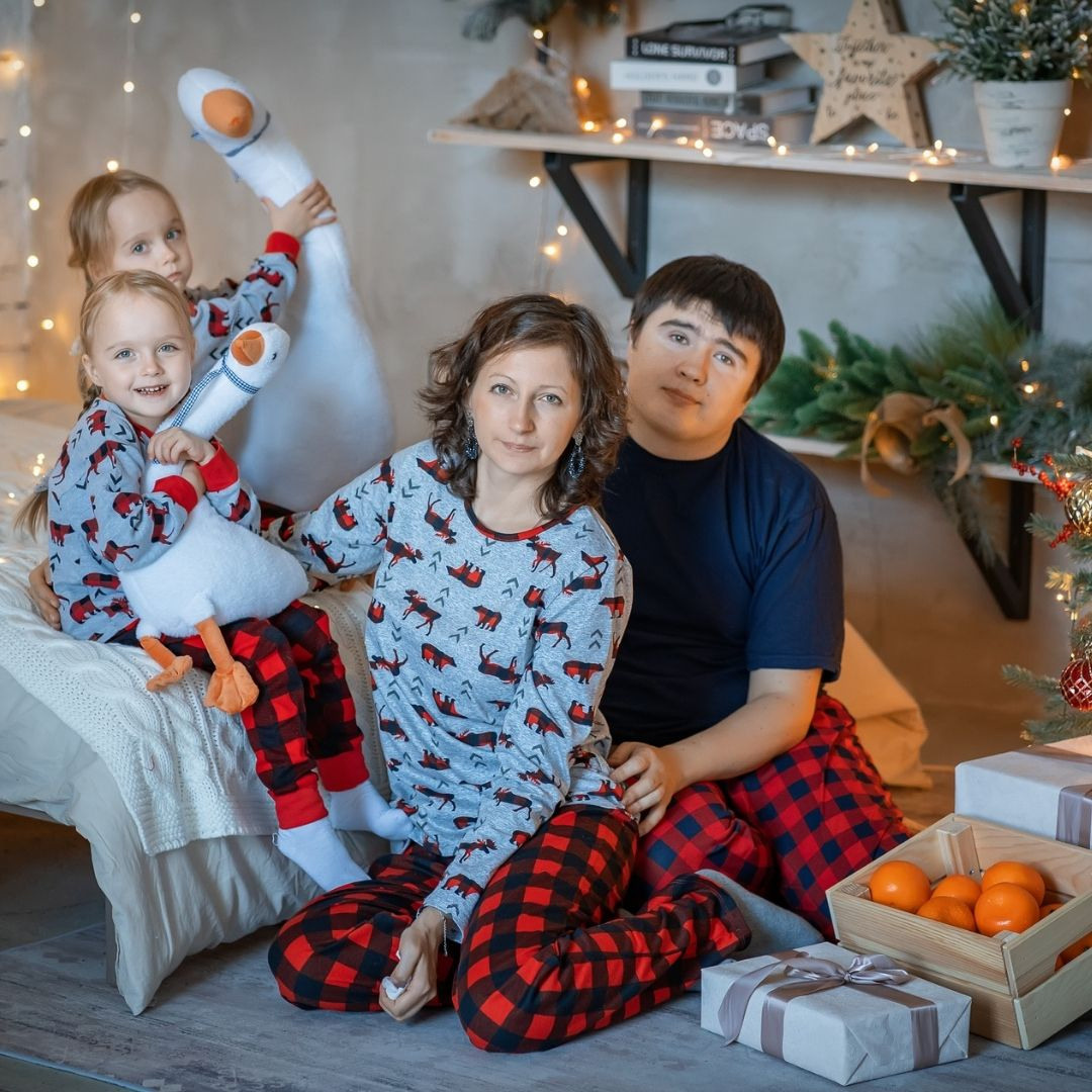 Рождественское печенье. Семейный и детский фотограф в Хабаровске Анна Гриневич