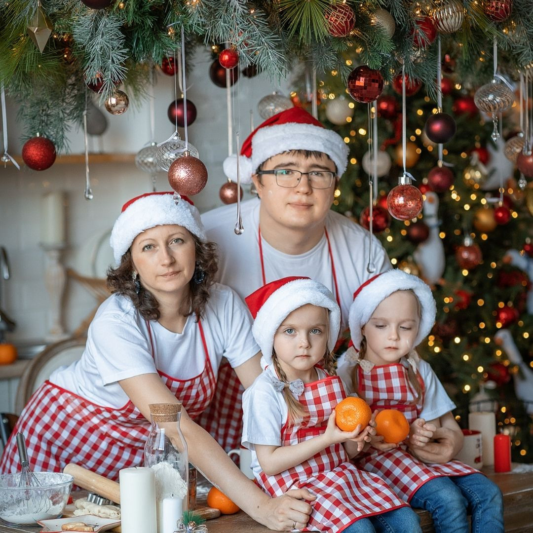 Рождественское печенье. Семейный и детский фотограф в Хабаровске Анна Гриневич