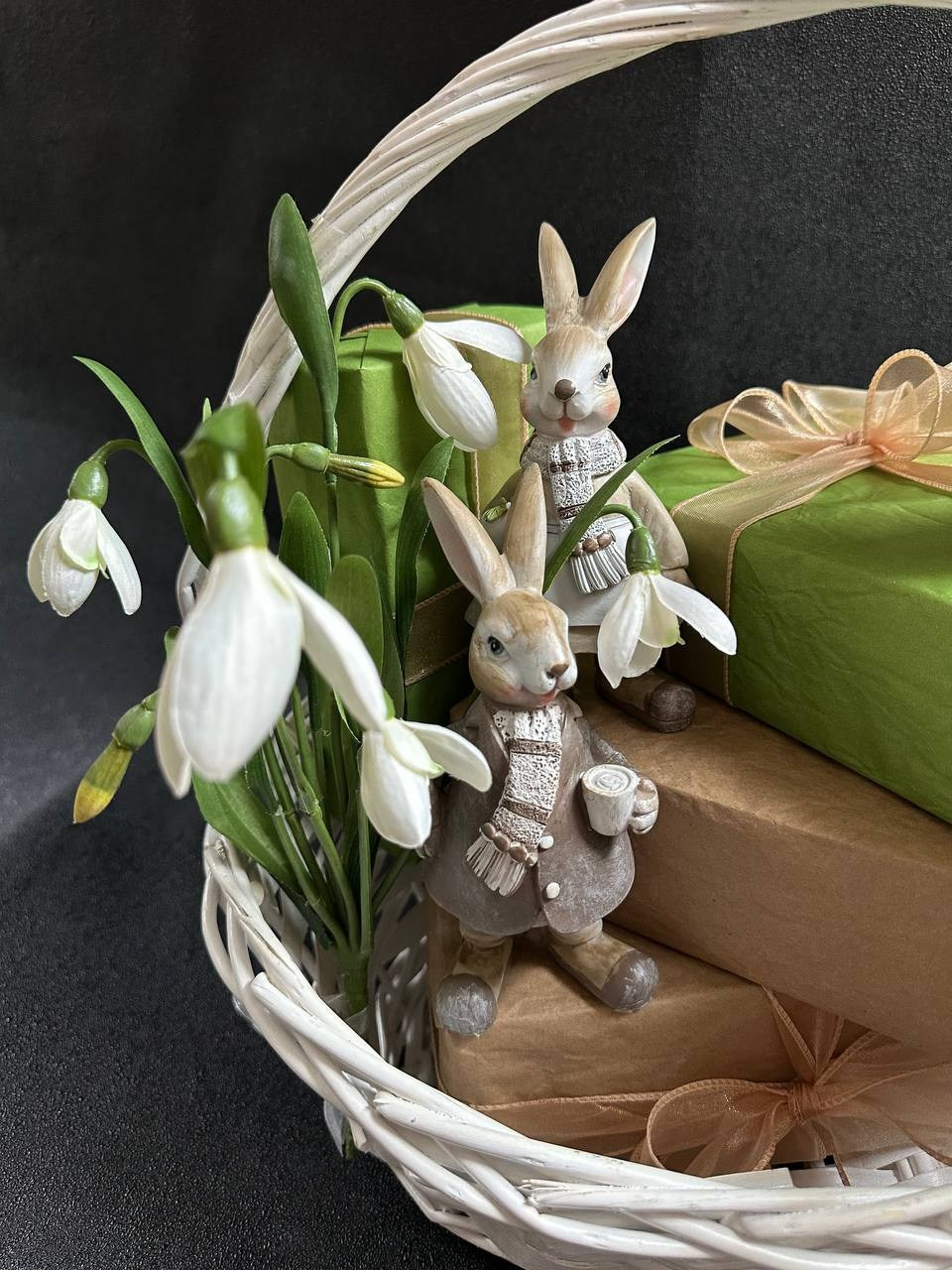 Пасхальная корзинка. Студия подарочных наборов «Владия»